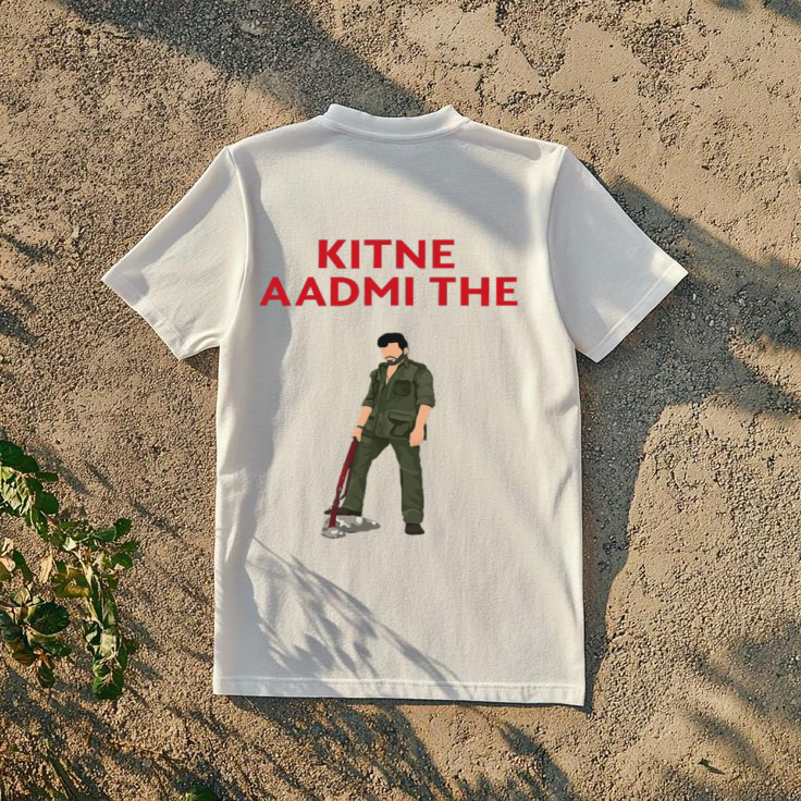 “Kitne Aadmi The T shirt