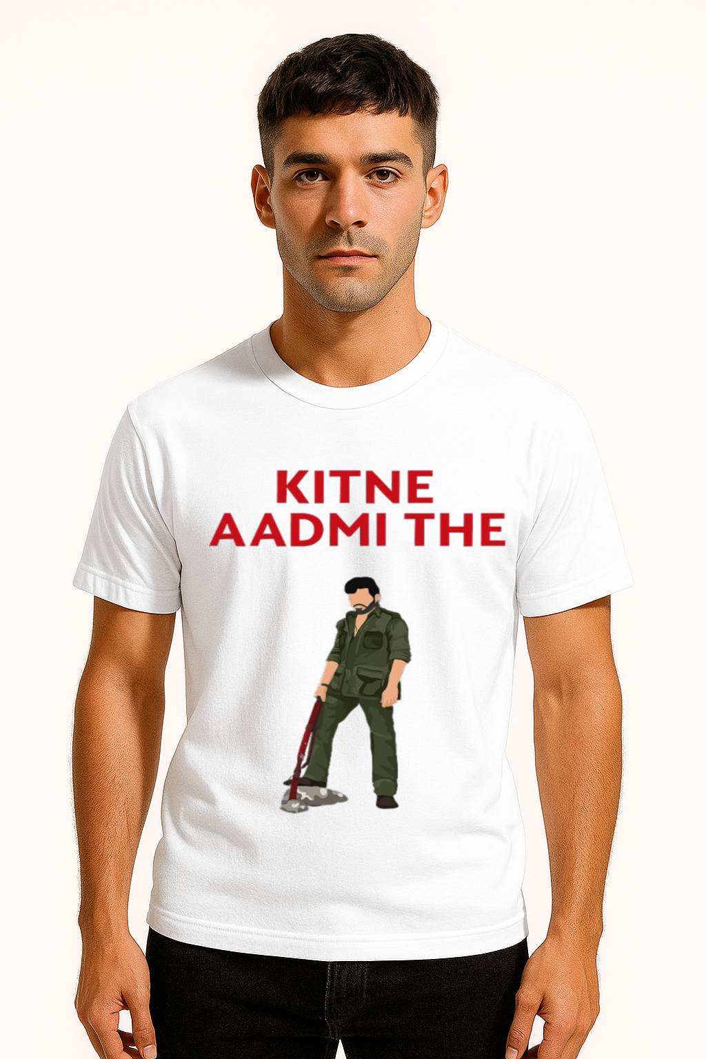 “Kitne Aadmi The T shirt
