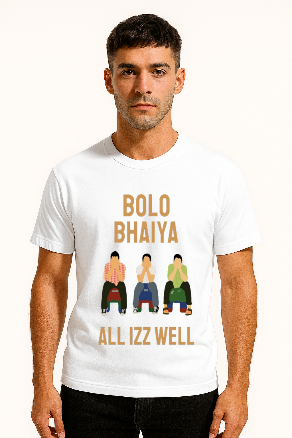 Bolo Bhaiya All Izz Well T-Shirt