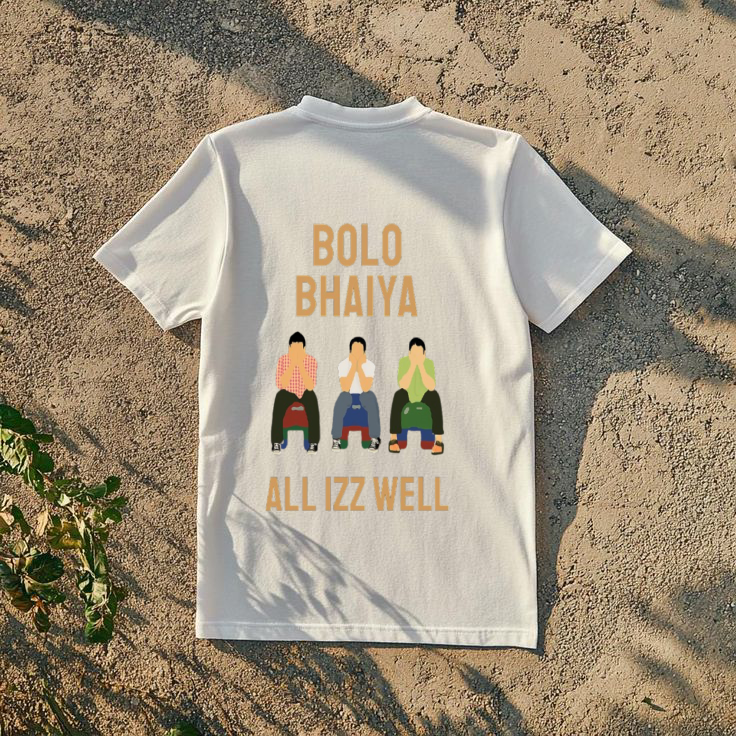 Bolo Bhaiya All Izz Well T-Shirt