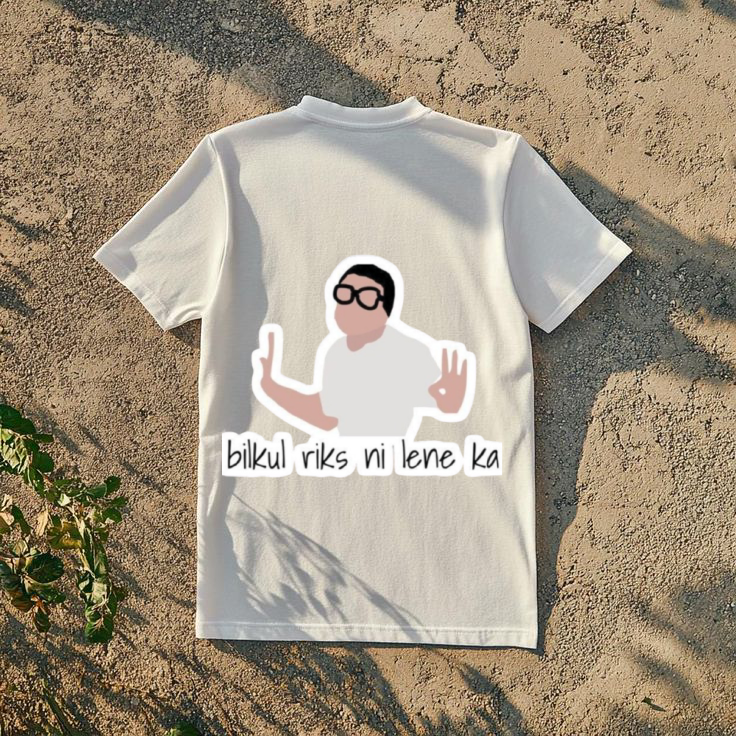 Bilkul Risk Nahi Lena – Hera Pheri Comedy T-shirt