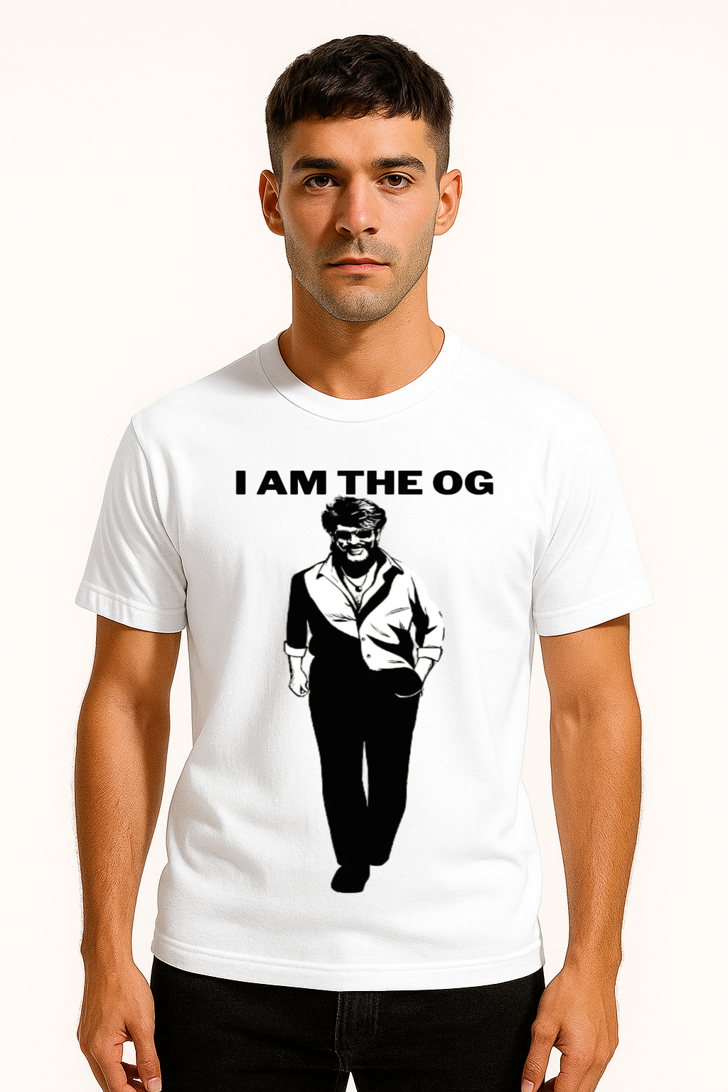 Rajinikanth Inspired Superstar Vibes - I am the OG T-Shirt