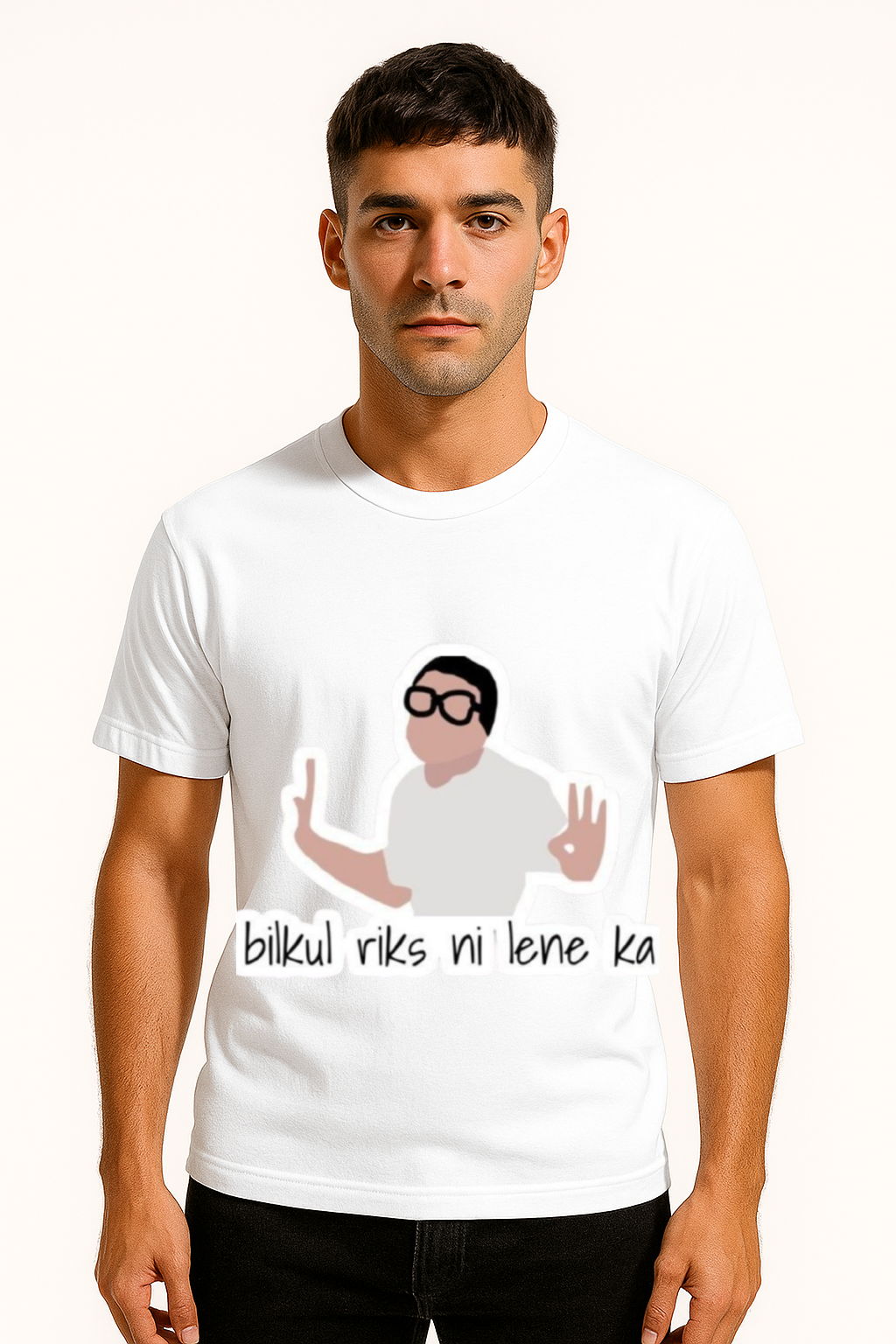 Bilkul Risk Nahi Lena – Hera Pheri Comedy T-shirt