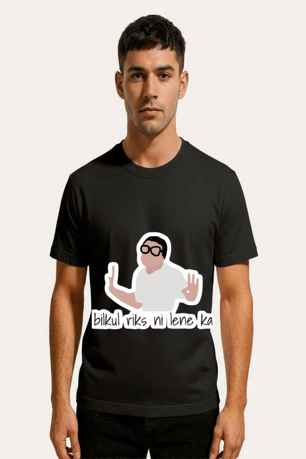 Bilkul Risk Nahi Lena – Hera Pheri Comedy T-shirt